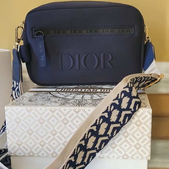 Dior Navy Blue Crossbody Bag - Picture 10 of 16